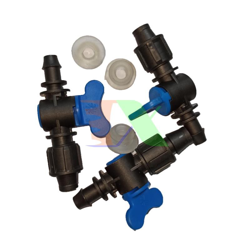 Khởi thủy van khóa dành cho băng nhỏ giọt Φ16 KVB-16, Khởi thủy cho ống PVC PE HDPE LDPE Φ16