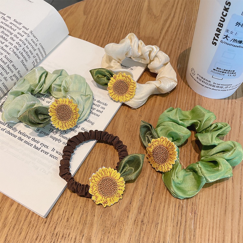 Dây Buộc Tóc Hình Hoa Hướng Dương