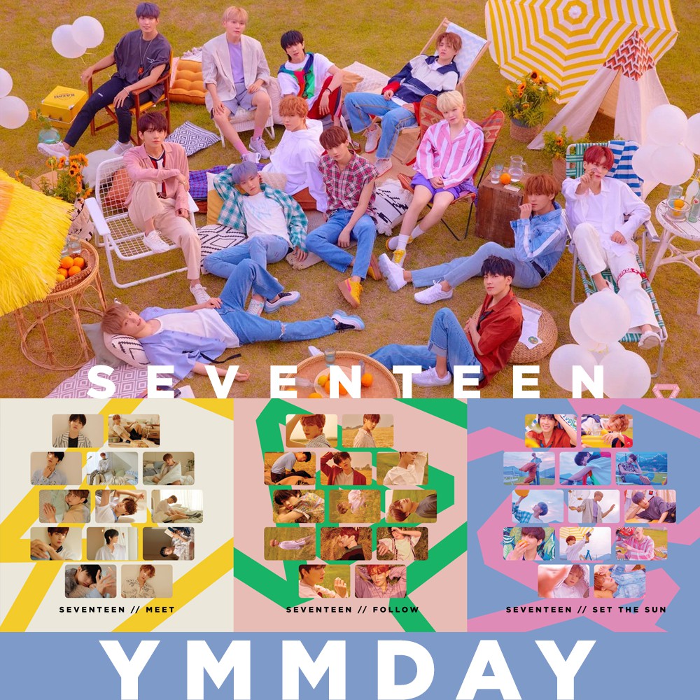 Bộ Thẻ Hình Nhóm Nhạc Seventeen - Ymmd You Make My Day Unofficial