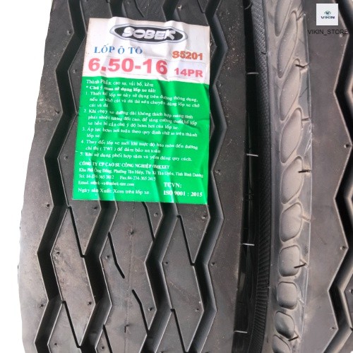 Vỏ( lốp) Dành Cho Xe Tải Thông Số 6.50-16 S5201 14PR TT Bền Đẹp, Hàng Chính Hãng SOBEK, Cam Kết Giá Tốt Thị Trường