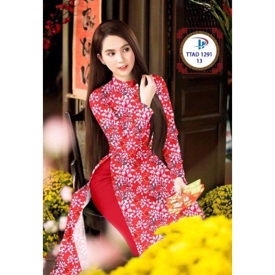 Vải áo dài in 3D đẹp - độc - lạ - hợp xu hướng - đủ màu MS045