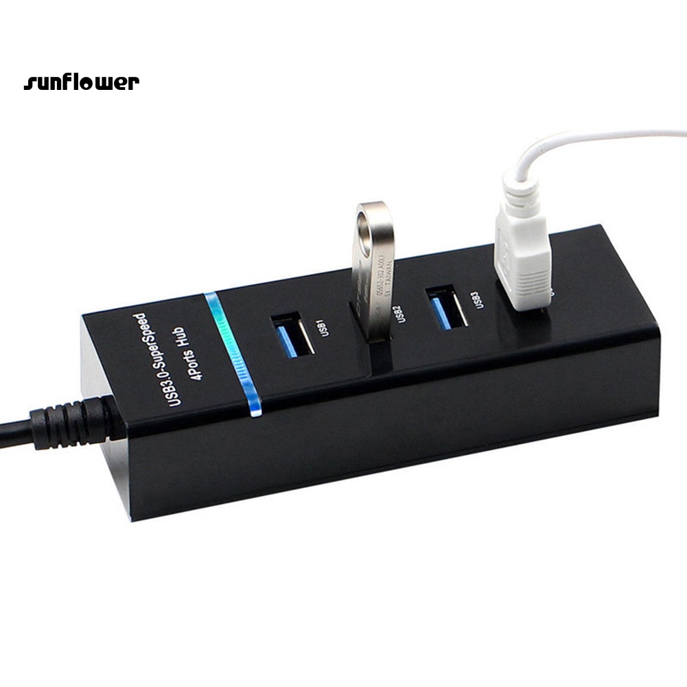 Bộ chia 4 cổng usb 3.0 LENOVO cho máy tính xách tay