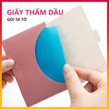 Giấy Thấm Dầu 50 Tờ Nội Địa Trung Thấm Dầu Tốt Mồ Hôi Dầu ROMA