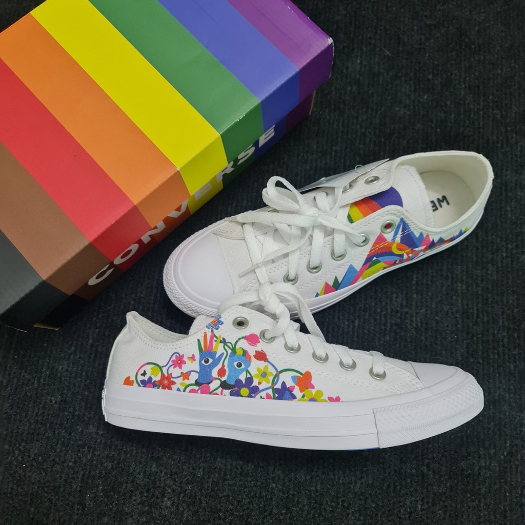 Giày Converse chính hãng cổ thấp đa sắc nam nữ