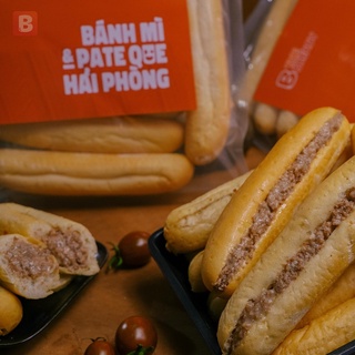 Bánh Mì Pate Que Hải Phòng Túi Đông Lạnh 10 Que