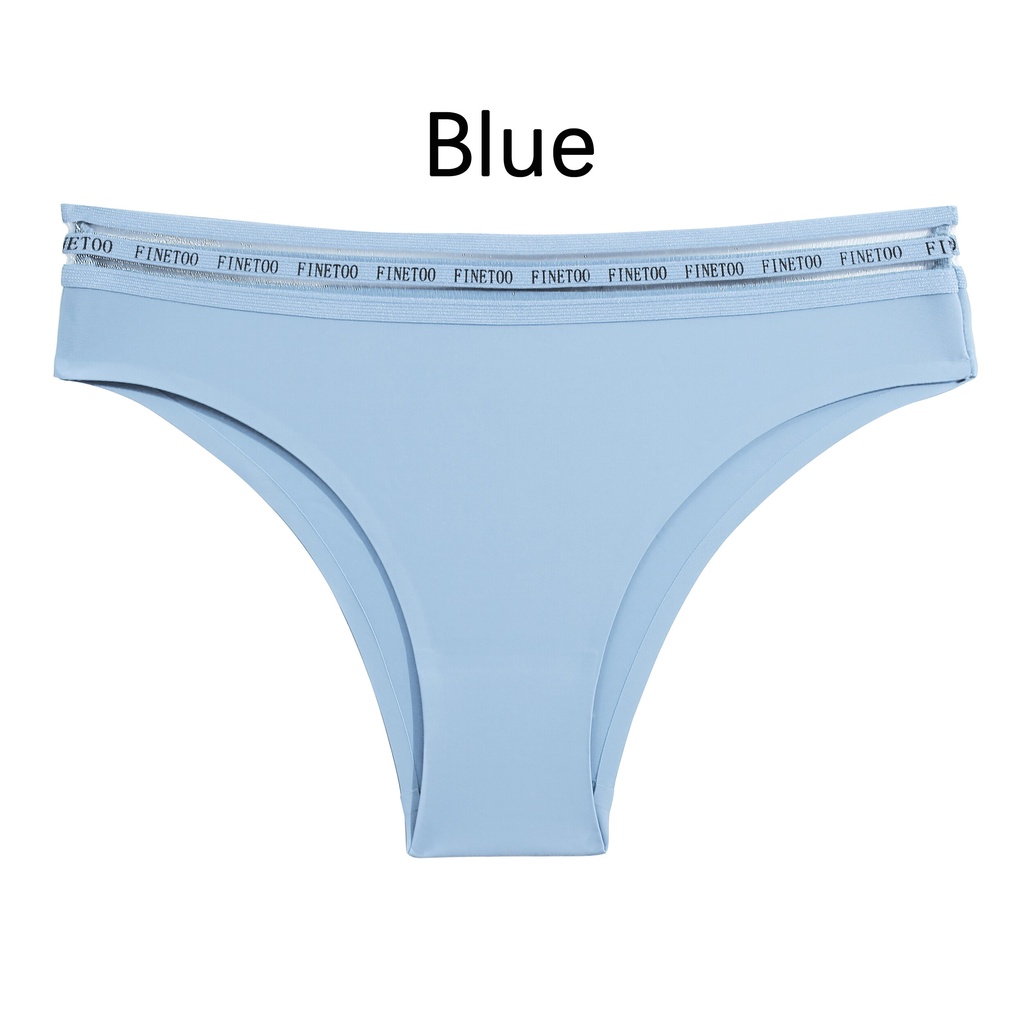 Quần lót CUTEBYTE không lộ đường may mềm mại lưng thấp màu trơn gợi cảm cho nữ