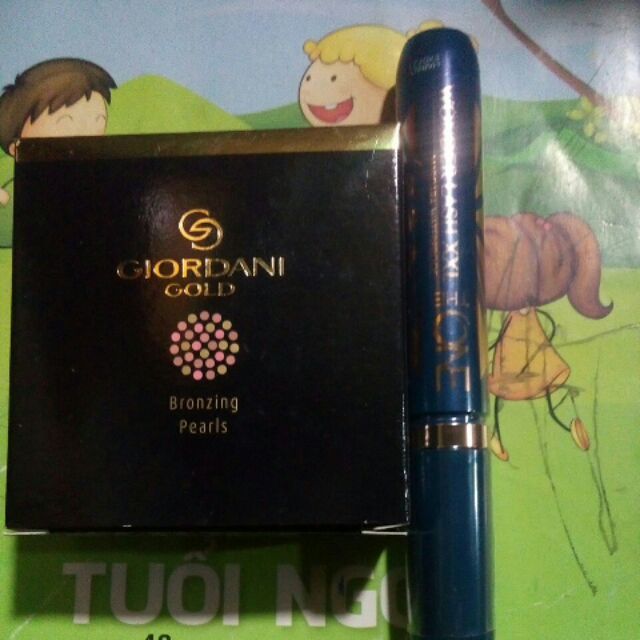 Combo my pham phấn va kem duong da