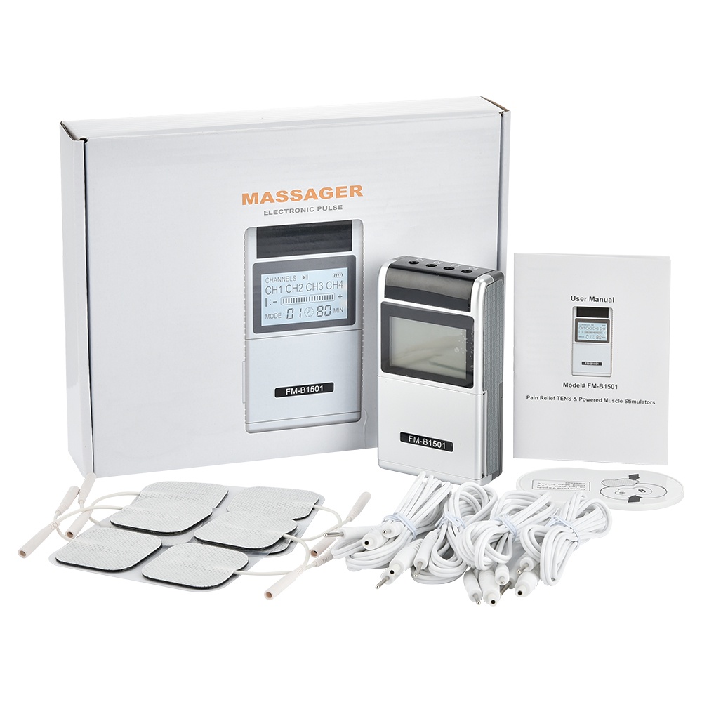 Máy Mát Xa Xung Điện Tử Tần Số Thấp Kích Thước 15 Chế Độ