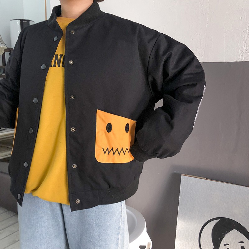 [Có Sẵn] áo khoác bomber 2 túi ulzzang #286 | BigBuy360 - bigbuy360.vn