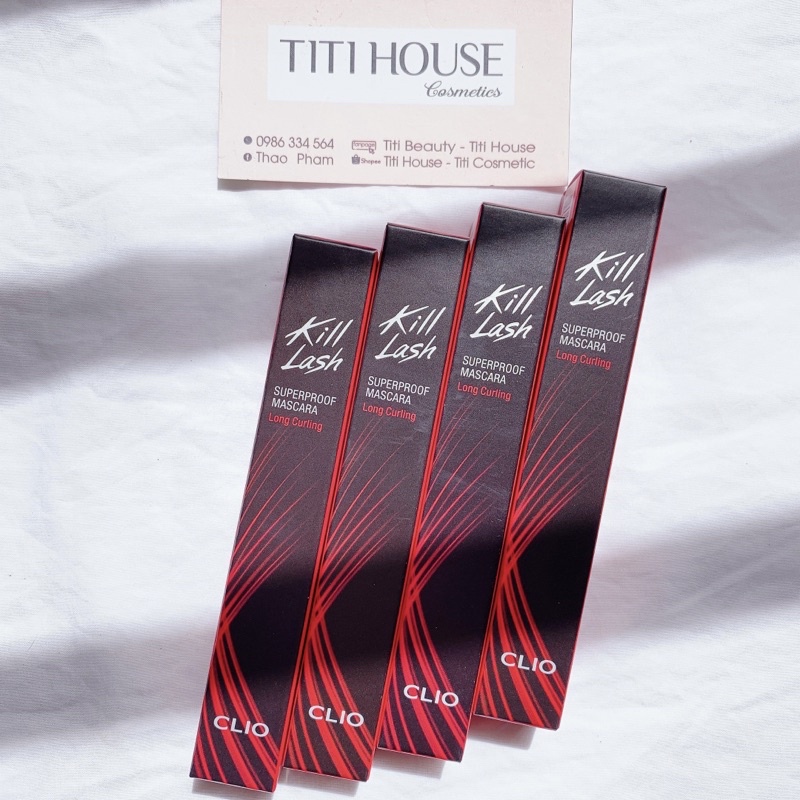 MASCARA CLIO KILL LASH SUPER PROOF