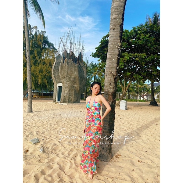 BIKINI Liền ống hoa kèm chân váy