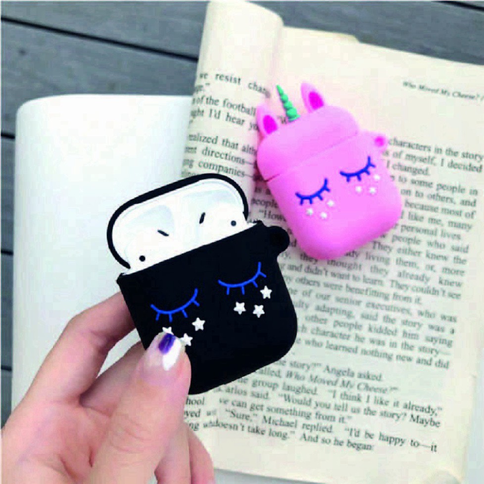 Airpods Case ⚡ Freeship ⚡Airpods Case Silicon 6 mẫu Case Tai Nghe Không Dây Airpods 1/2/i12 -VipStore89