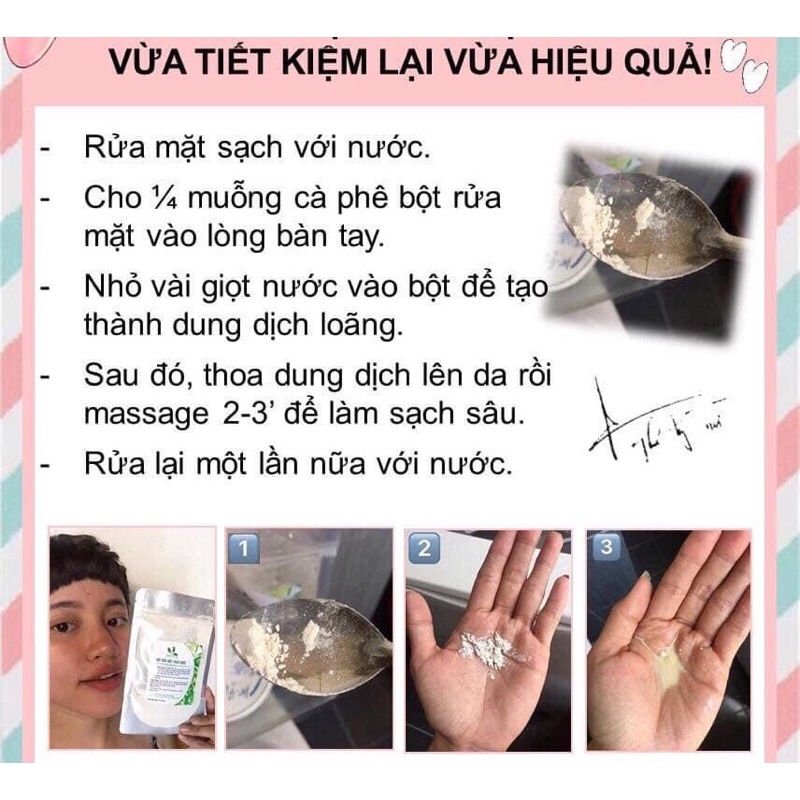 Loha beauty Bột rửa mặt dưỡng da kiềm dầu
