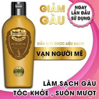 Dầu gội dược liệu sạch làm sạch gàu Thebol Vạn người mê 175g