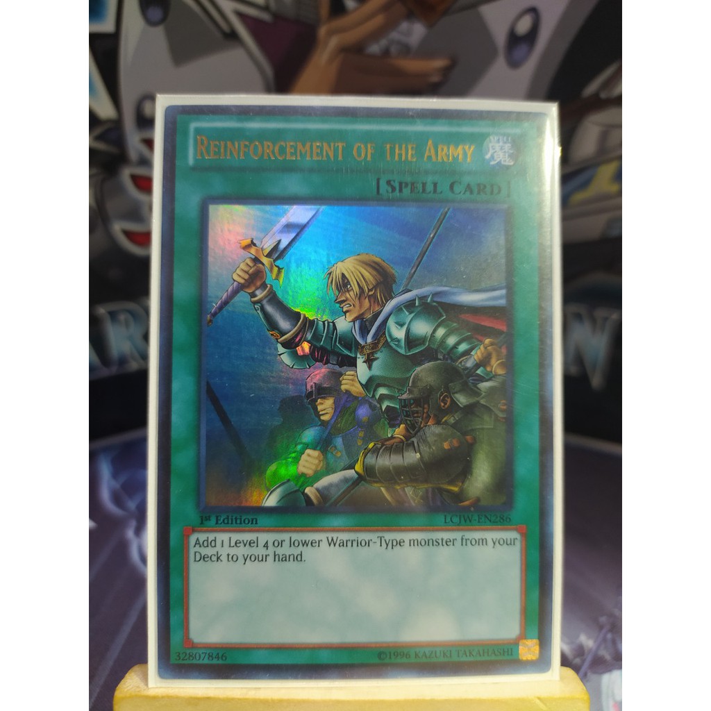 Thẻ Bài Yugioh | Reinforcement of the Army - LCJW-EN286 - Ultra Rare | By Quang