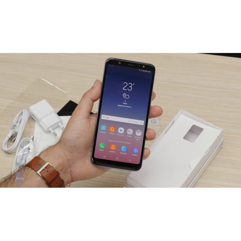 Điện Thoại Samsung Galaxy A6  2SIM ram 3G bộ nhớ 32G / Máy đẹp, cấu hình cao, cày game mượt - GS 02