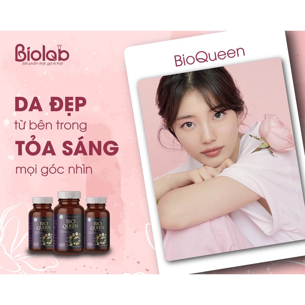 BIO QUEEN PLUSS ++ Tăng cường nội tiết tố nữ, chống lão hóa, tăng kích thước vòng 1