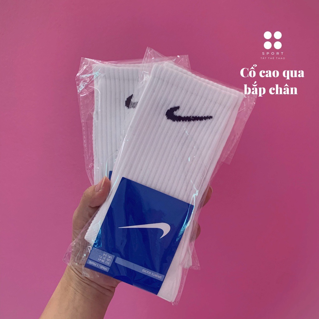Tất nam nữ cao cổ thể thao thời trang cao cấp, tất đá bóng hàng cực đẹp