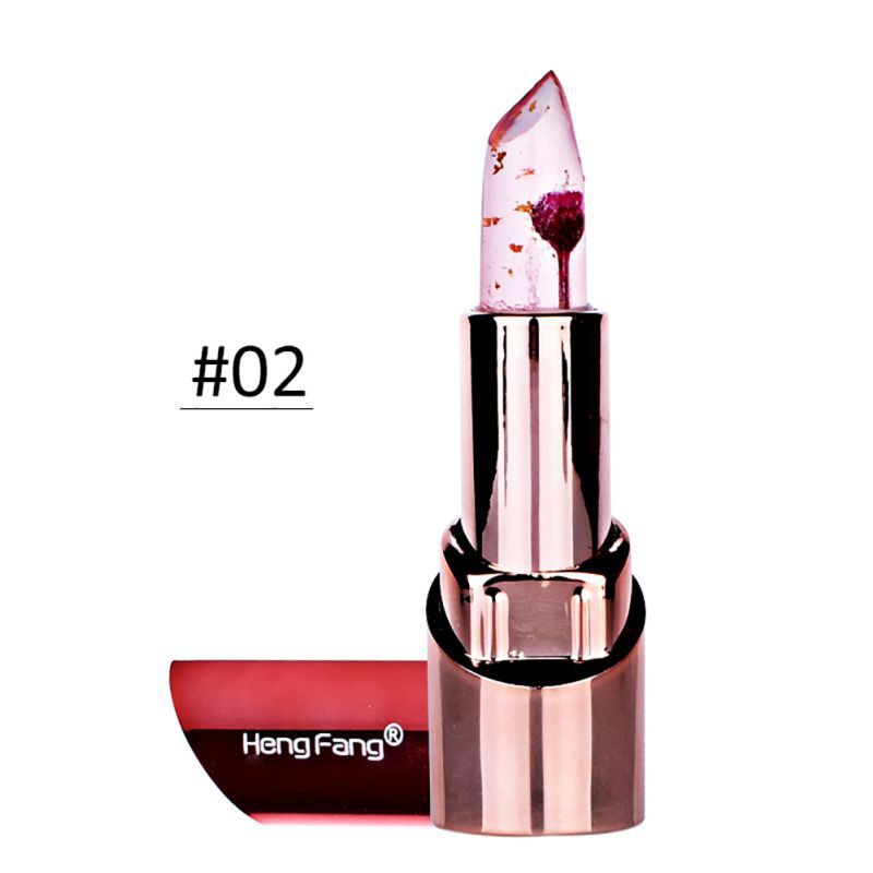 [Hàng mới về] Son môi Hèngang hình hoa dưỡng ẩm vị trái cây mềm