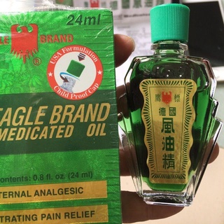 Dầu Gió Xanh Con Ó Mỹ Eagle Brand 24ml Chính Hãng