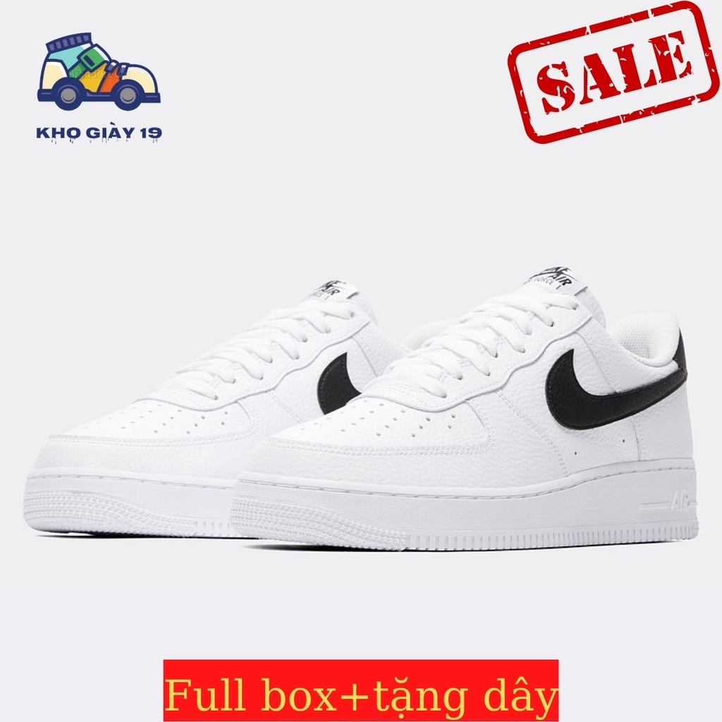 Giày AF1 Trắng vệt đen, Giày thể thao air force 1 black of white phối màu siêu sang bản mới nhất 2022 Full box