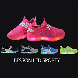 Giày phát sáng Hàn Quốc Besson Joujou Led Sporty