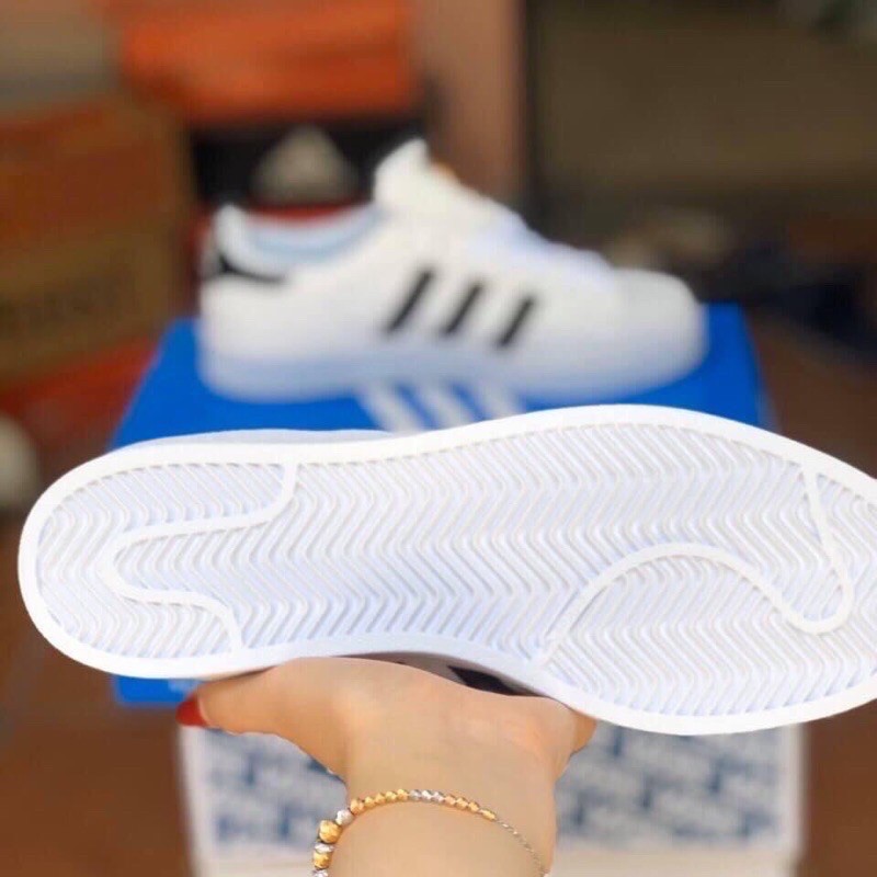 [ NEW ]Giày Super Star 2021 nam Nữ Giày Adidas Superstar Căng đét