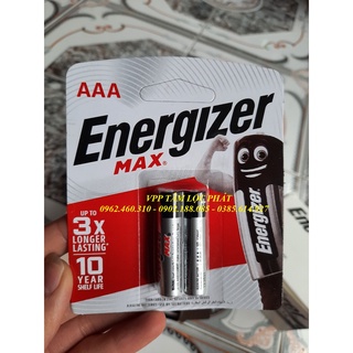 Sỉ vỉ 2 viên pin energizer aaa max lr03 - pin alkaline