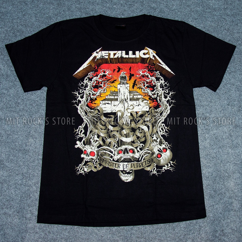 Áo Metallica  - Rock band tee - Áo Rock  - Size S, M, L, XL, XXL - Áo Thái Lan