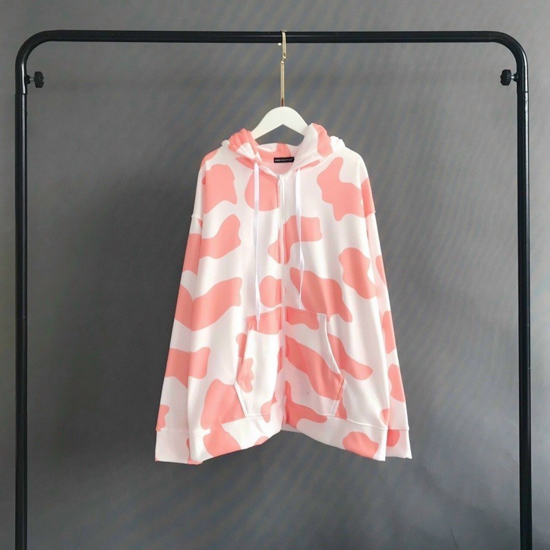 🌸 RẺ VÔ ĐỊCH 🌸 Áo khoác nỉ bò sữa Chống Nắng Áo hoodie Khóa Kéo form rộng nam nữ Unisex | BigBuy360 - bigbuy360.vn