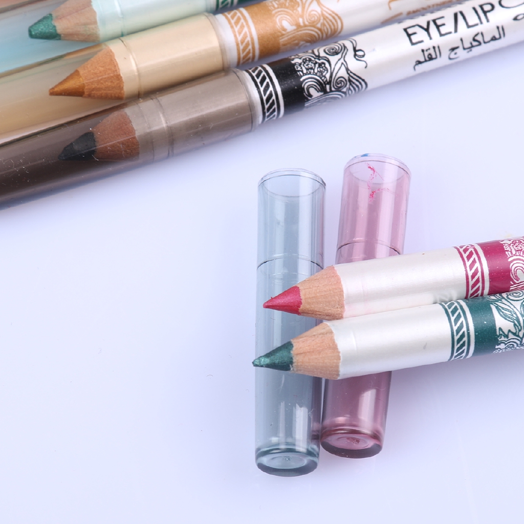 Bộ Bút Kẻ Mắt 12 Màu Lấp Lánh Dành Cho Nữ