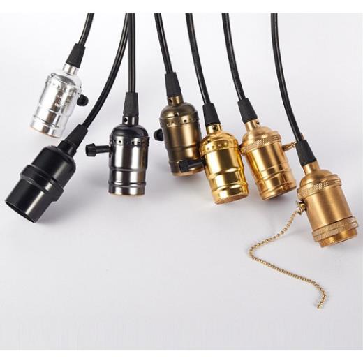 Bộ 10 dây đèn thả cổ điển Vintage E27 220V có khóa chốt.