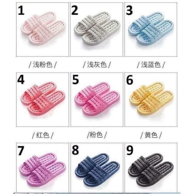 Dép lỗ dẻo siêu bền đi trong nhà xuất Hàn (hàng có sẵn - được chọn màu chọn size ) | BigBuy360 - bigbuy360.vn