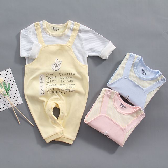 BODY YẾM DÀI TAY CHO BÉ TRAI BÉ GÁI TRẺ SƠ SINH PHONG CÁCH HÀN QUỐC