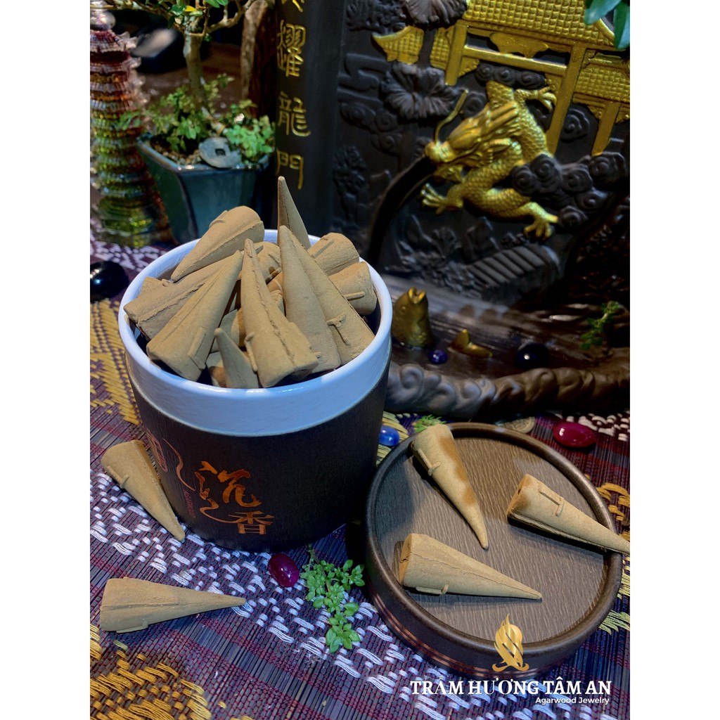 NHANG NỤ TRẦM HƯƠNG CAO CẤP - 100% Trầm Hương Tự Nhiên - Hộp 40 nụ | BigBuy360 - bigbuy360.vn