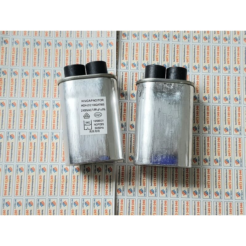 Tụ lò vi sóng, tụ cao áp lò vi sóng 1uF 2100V hàng chất lượng cao