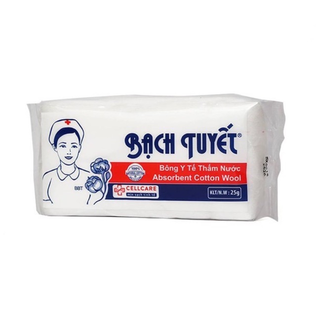 Bông gòn bạch tuyết các loại 25g 45g 100g zigzag