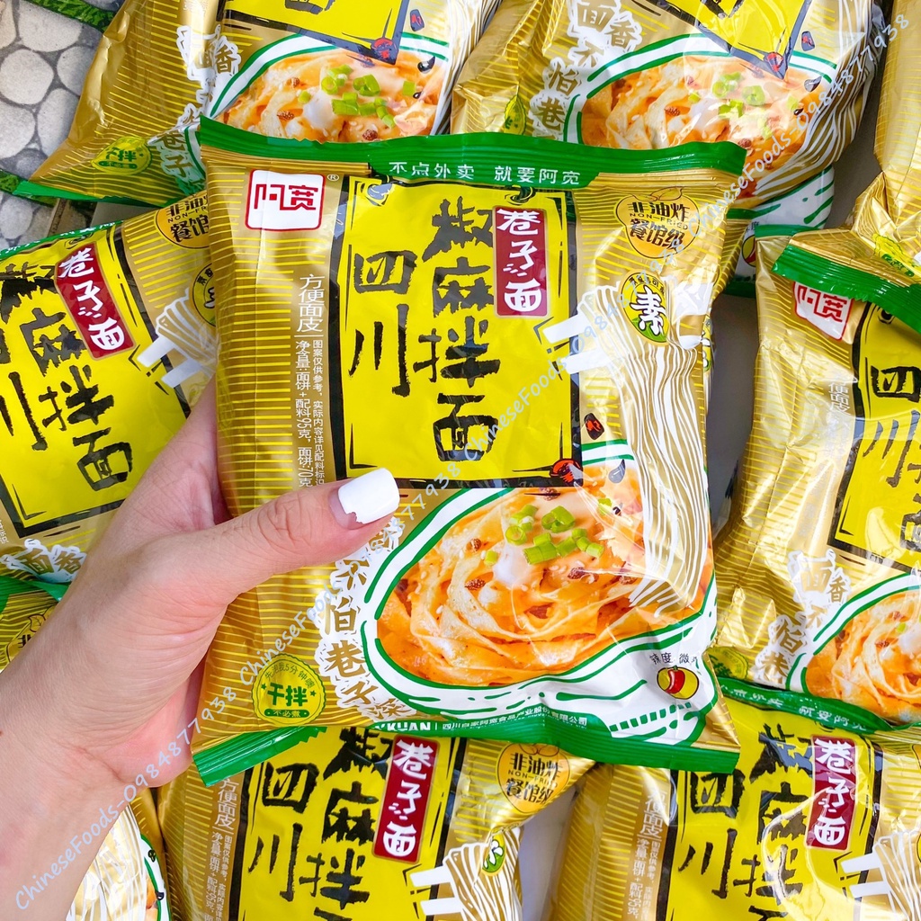 Mì Bò Lan Châu, Mì AKuan/ A Khoan Vị Ramen, Mì Trùng Khánh, Mì Sợi Gai Hạt Tiêu