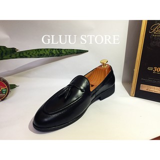 Giầy lười nam da bò thật