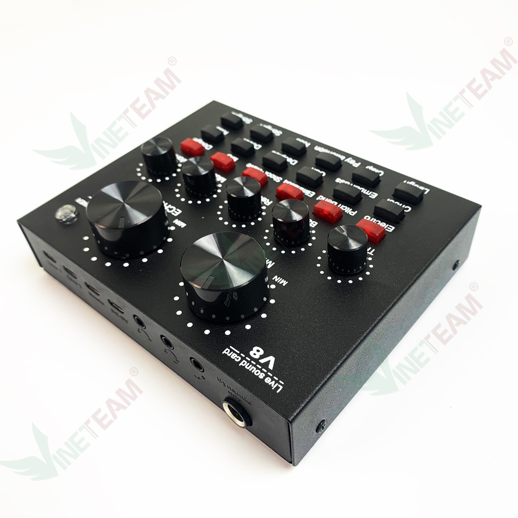 Sound card thu âm V8 có AutoTone Chất Lượng Cao