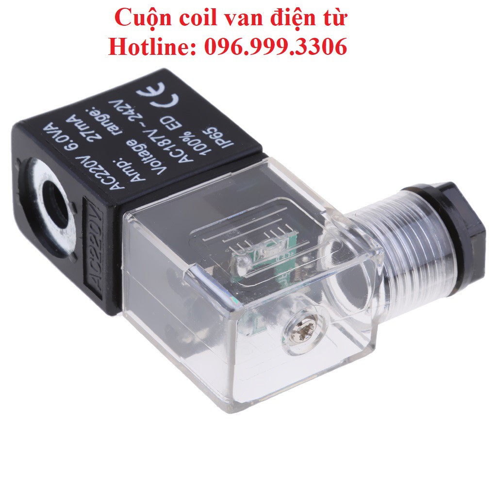 Cuộn Coil Cuộn Hút Van Điện Từ 220VAC và 24VDC GIÁ SỈ