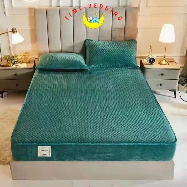 Ga gối nỉ nhung – Ga nỉ nhung thương hiệu, cao cấp mẫu mới 2021 - Timibedding
