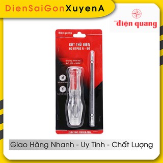 Bút thử điện 2 đầu vặn vít điện quang đq etp02 r - điện sài gòn xuyên á