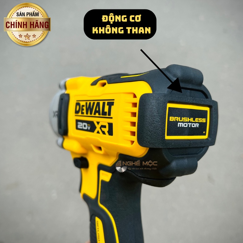 Thân máy  siết bu lông dùng pin Dewalt DCF892