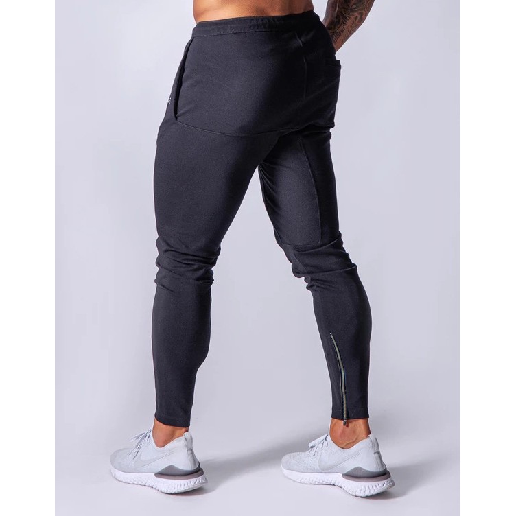 Quần thể thao nam Jogger khóa kéo ống nỉ phong cách tập gym, chơi thể thao, dạo phố (YJP1) | BigBuy360 - bigbuy360.vn