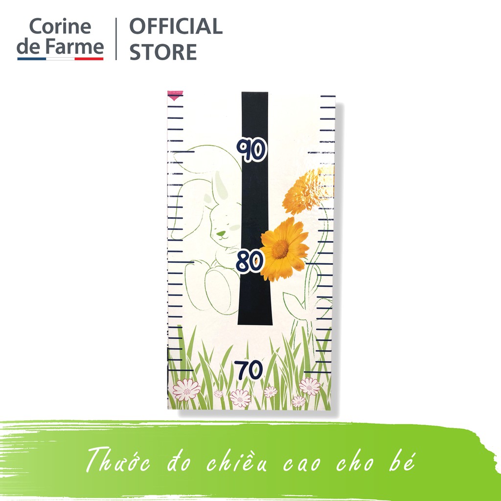 Thước đo chiều cao hình ngộ nghĩnh cho bé cao cấp Corine de Farme