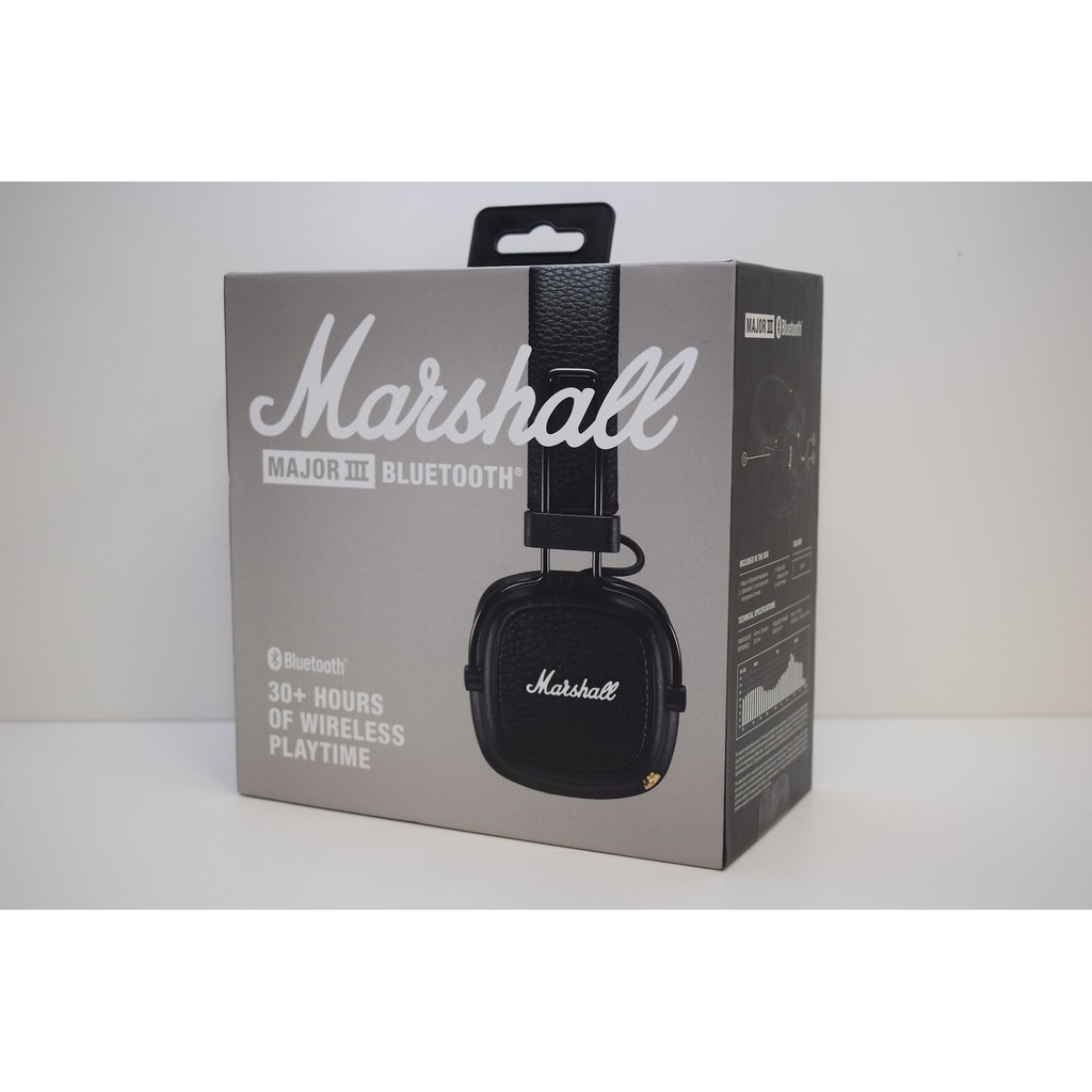 Marshall Major 3 BT - Tai nghe bluetooth không dây Marshall Major III Wireless