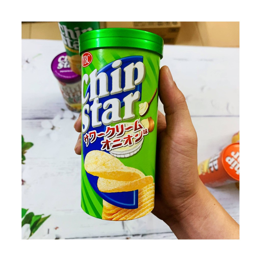 Snack khoai tây ChipStar - Nhật Bản date mới nhiều vị lựa chọn