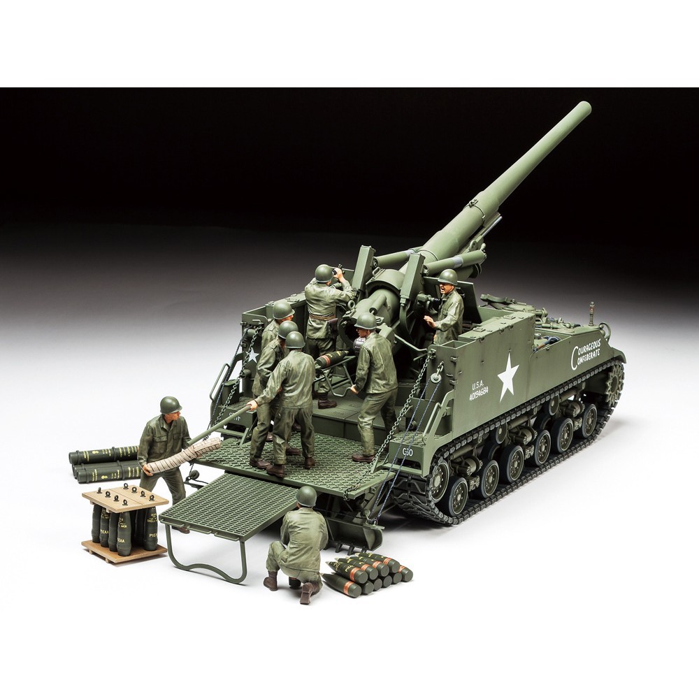 35351 Mô hình xe tăng quân sự 1/35 SCALE U.S. SELF-PROPELLED 155mm GUN M40  - GDC