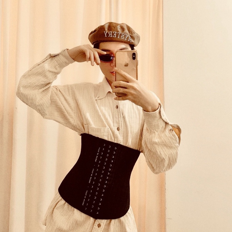 Đai Nịt Bụng Latex Dành Cho Nam - Latex WSTORE 25 Xương Chuẩn Chính Hãng - Latex Gymie By W.Store